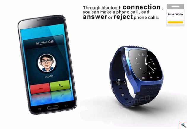 Έξυπνο Ρολόι Bluetooth Άθλησης με Anti-Lost, Μέτρηση Πίεσης, Βημάτων & Ποιότητας Ύπνου - R-Watch M26 