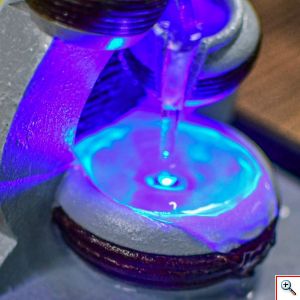 Διακοσμητικό Συντριβάνι Χαλάρωσης με LED Φωτισμό & Τρεχούμενο Νερό 13x12x18cm - Yoga Fountain 