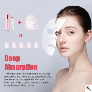 Συσκευή Ψεκασμού - Αναζωογόνησης Προσώπου για Ενυδάτωση - Oxygen Injector