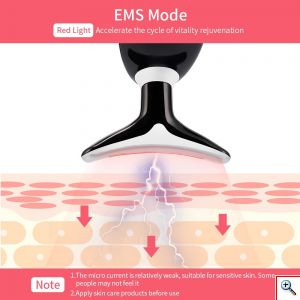 Επαναφορτιζόμενη Συσκευή Σύσφιξης - Αντιγήρανσης - Αναζωογόνησης Προσώπου / Λαιμού - Φωτοθεραπεία - IPL Wrinkles Redusing Instrument