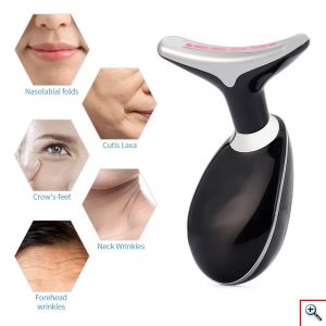 Επαναφορτιζόμενη Συσκευή Σύσφιξης - Αντιγήρανσης - Αναζωογόνησης Προσώπου / Λαιμού - Φωτοθεραπεία - IPL Wrinkles Redusing Instrument