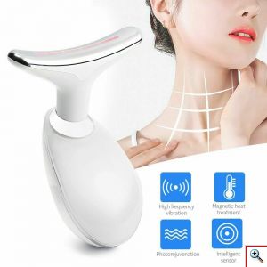 Επαναφορτιζόμενη Συσκευή Σύσφιξης - Αντιγήρανσης - Αναζωογόνησης Προσώπου / Λαιμού - Φωτοθεραπεία - IPL Wrinkles Redusing Instrument