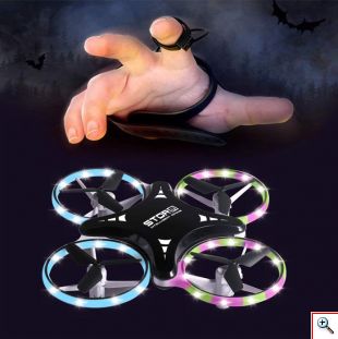 Μίνι Τηλεκατευθυνόμενο Drone με το Χέρι σας - Ελικοπτεράκι με Αισθητήρα Χεριού & Φωτάκια LED