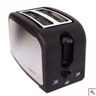 Φρυγανιέρα 2 Θέσεων 800W με 7 Επίπεδα - SOKANY Toaster 