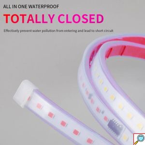 Led Ταινία Προειδοποιητική Ασφαλείας για Πόρτα 120cm Κόκκινο – Λευκό 