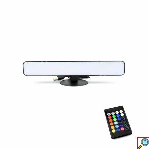 LED RGB Επιτραπέζιο Διακοσμητικό Φωτιστικό Μπάρα με Τηλεχειριστήριο και Ρυθμιζόμενο Φωτισμό 