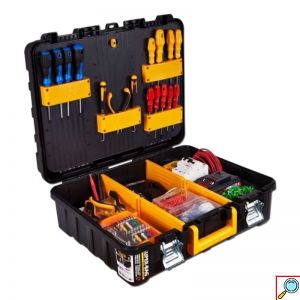 Βαλίτσα Εργαλειοθήκη με Μεταλλικά Κουμπώματα και Θήκες Super-Bag 19″ 48×39.8×18εκ 