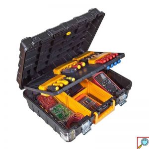 Βαλίτσα Εργαλειοθήκη με Μεταλλικά Κουμπώματα και Θήκες Super-Bag 19″ 48×39.8×18εκ 