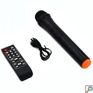 Φορητό Ασύρματο Bluetooth Ηχείο με Μικρόφωνο για Καραόκε και RGB Φωτισμό 5000W 