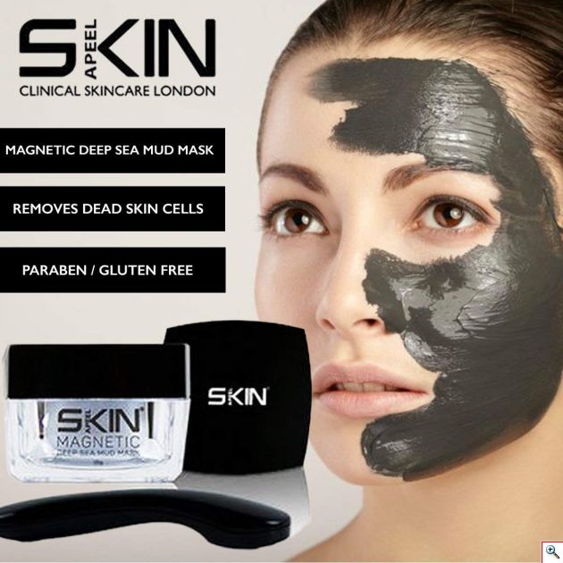 Μαγνητική Μάσκα Προσώπου - SkinApeel Deep Sea Mud Mask 50g