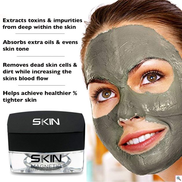 Μαγνητική Μάσκα Προσώπου - SkinApeel Deep Sea Mud Mask 50g