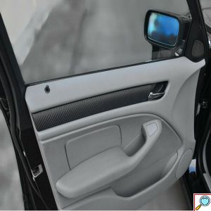 Αδιάβροχη Προστατευτική Αυτοκόλλητη Ταινία Αυτοκινήτου με Αντοχή στη Θερμότητα Carbon 10x180cm σε Μαύρο Χρώμα 