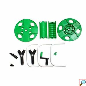 Φορητή Ανέμη – Καρούλι για Λάστιχο Ποτίσματος 39cm Πράσινο