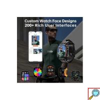 Bluetooth Smartwatch –Αδιάβροχο Ρολόι με Έγχρωμη Οθόνης Αφής Οξύμετρο Βηματομετρητή Θερμιδομετρητή Πιεσόμετρο Παρακολούθηση Ύπνου– Oukitel Μπλέ BT20