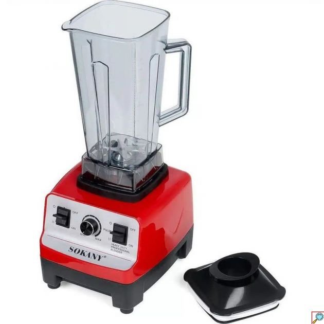 Sokany SK-444 Μπλέντερ 4500W για Smoothies & Σούπες – 2.5lt, 7 Ταχύτητες, Εργονομικό Σχεδιασμό