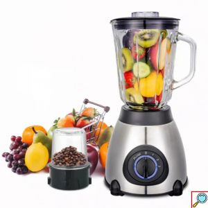 Blender και Μύλος 1000W 2 σε 1 Andowl Q-FR60 Ασημί 