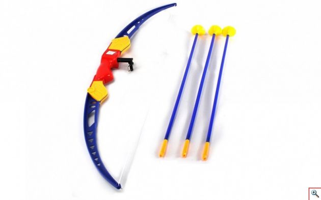 Σετ Τοξοβολίας με τόξο, βέλη και χάρτινο στόχο 