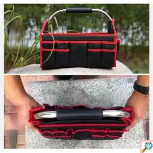 Τσάντα Εργαλείων Ανοιχτού Τύπου Μαύρη