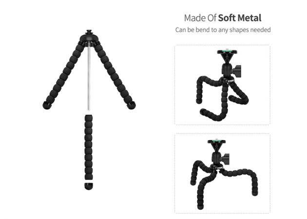 Bluetooth Χειριστήριο και Τρίποδο για Selfie Φωτογραφίες