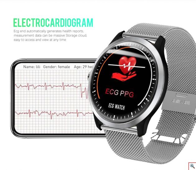 Ρολόι SmartWatch Άθλησης Activity Tracker Smart Watch - Electrocardiogram Measurement Smartwatch Fitness Tracker