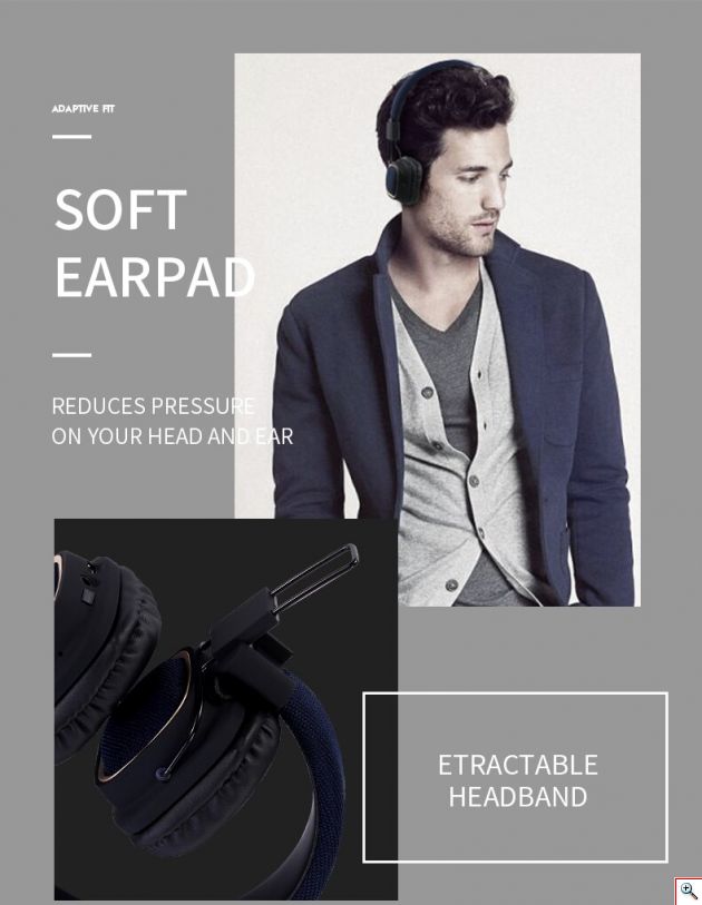 Ασύρματα On-Ear Ακουστικά Bluetooth με Aux & Μικρόφωνο - Wireless Headset