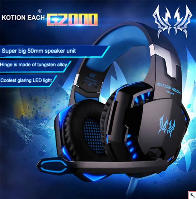 Επαγγελματικά Gaming Ακουστικά για Βιντεοπαιχνίδια - Kotion Each Headset
