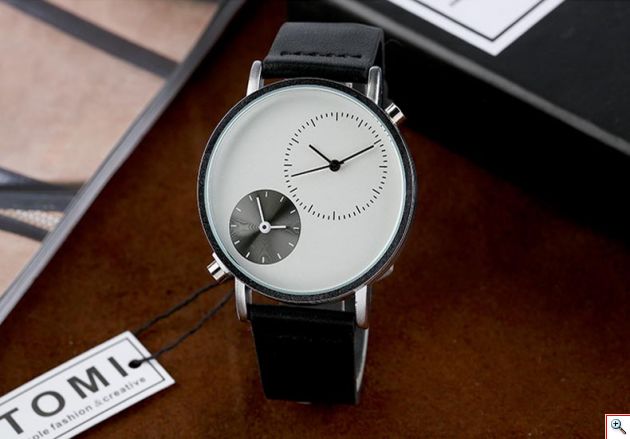 Ανδρικό Ρολόι TOMI - Casual Analog Watch For Men Μαύρο