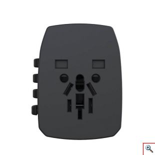Ταξιδιωτικός Αντάπτορας Πρίζας με 4 USB - AWEI Universal Travel Adaptor
