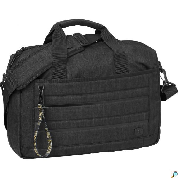Χαρτοφύλακας B. HOLT LAPTOP 12L CAT 84028 Caterpillar - Two Tone Black 500