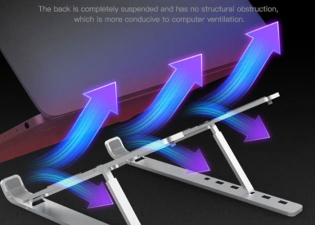 Πτυσσόμενη Βάση Tablet & Λάπτοπ Αλουμινίου - Laptop Stand Boneruy