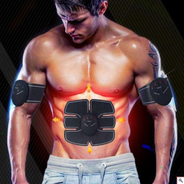 Σετ 5 σε 1 Μηχάνημα Εκγύμνασης - Παθητική Γυμναστική για Κοιλιακούς, Γλουτούς, Χέρια και Αυχένα - Smart Fitness Series EMS