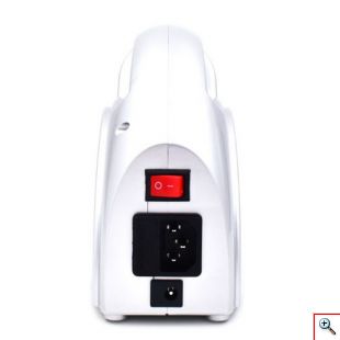 Επαγγελματικός Ηλεκτρικός Τροχός 65w 35.000RPM Μανικιούρ Πεντικιούρ με Πεντάλ - Portable Glazing Machine Ασημί