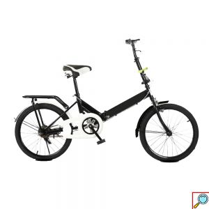 Foldy Bike Αεροδυναμικό Σπαστό Ποδήλατο με Φρένα Μπρός/ Πίσω, Αναδιπλούμενο Σκελετό & Τιμόνι, Ανακλαστήρα Πίσω & Δυνατότητα Τοποθέτησης Καλαθιού