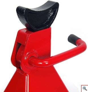 Γρύλος Jack Stand 3 Ton 600 LB Βαρέως Τύπου Χάλυβα