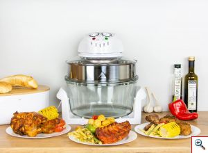 Φουρνάκι Ρομπότ 12lt Λευκό με Λάμπα Αλογόνου Hoomei® HM-5930