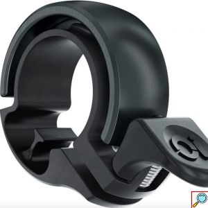 Μινιμάλ Δαχτυλίδι - Κουδούνι Ποδηλάτου Μαύρο