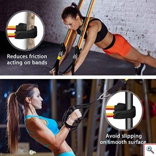 Σετ Λάστιχα Γυμναστικής - Αντίστασης Δύναμης 5 Επιπέδων - Power Resistance Bands 