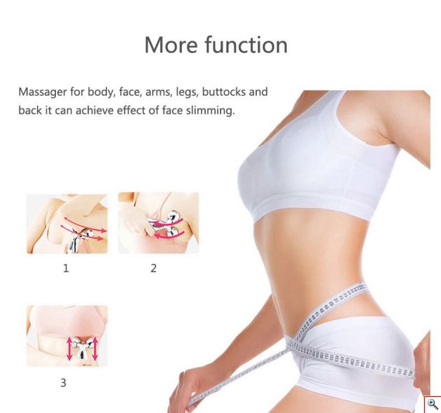 Συσκευή Μασάζ Προσώπου - Σώματος - 3D Massager 