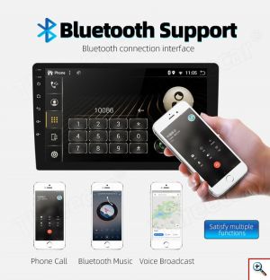 Μεγάλη Οθόνη Αφής 10inch Multimedia Player Android 9.1 Αυτοκινήτου 2 DIN με GPS, Wifi, App Store, Bluetooth Handsfree 1080p TFT MP5, MP3, USB, AUX, TV mitsubishi lancer 