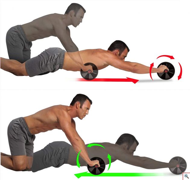 Ρόδα Εκγύμνασης Κοιλιακών - AB Wheel