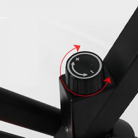 SimplyBike Έξυπνο Αναδιπλούμενο Στατικό Ποδήλατο Γυμναστικής Μηχανικό Λειτουργεί Χωρίς Ρεύμα με Κάθισμα, Ρυθμιζόμενη Αντίσταση & Οθόνη LCD Ενδείξεων