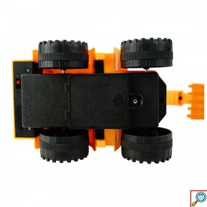 Τηλεκατευθυνόμενο Παιχνίδι Εκσκαφέας / Μπουλντόζα - Ενσύρματο Τηλεχειριστήριο 30x14cm