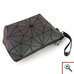 Σετ Τρεις Τσάντες για Μακιγιάζ με Γεωμετρικά Σχέδια που Φωσφορίζουν - Full Set Pryzm Makeup Bags 