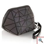 Σετ Τρεις Τσάντες για Μακιγιάζ με Γεωμετρικά Σχέδια που Φωσφορίζουν - Full Set Pryzm Makeup Bags 