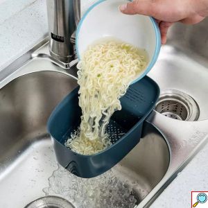 Πλαστική Θήκη Οργάνωσης Κουζίνας με Τρύπες Αποστράγγισης