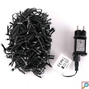Χριστουγεννιάτικα Αδιάβροχα Λαμπάκια 18m 300 LED Θερμού Λευκού Φωτισμού με 8 Προγράμματα Arrango