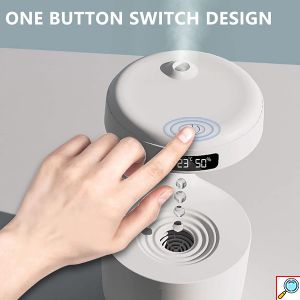 Υγραντήρας Σταγονιδίων με Τεχνολογία Κατά της Βαρύτητας - Αρωματοθεραπεία με Οθόνη LED 800ml Anti Gravity Drop Water Andowl