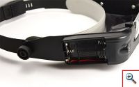 Μεγεθυντικός Φακός Κεφαλής Με 4 Φακούς & Led 81007C