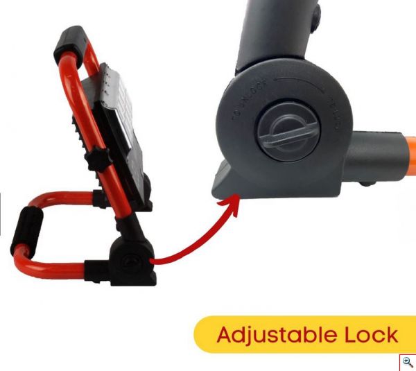 Ισχυρός Επαναφορτιζόμενος Φορητός Προβολέας COB LED Ισχύος 100Watt - 8505