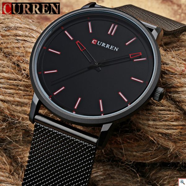 Ιδιαίτερο Ανδρικό Ρολόι Curren M8233 Blue & Yellow